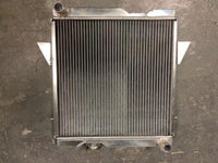 Aluminum Radiator + Shroud + Fan FOR Triumph TR6 1969-1974/TR250 1967-1968 67 68