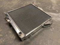 Aluminum Radiator + Shroud + Fan FOR Triumph TR6 1969-1974/TR250 1967-1968 67 68