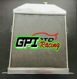 Aluminum Radiator For 1942-1948 FORD/MERCURY CARS WITH FORD ENGINE 1943 1944 195 1946 1947