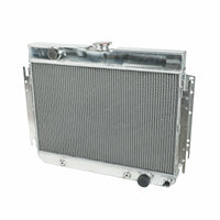 3Row Aluminum Radiator For 1963-1968 Chevy Chevelle / Impala V8 El Camino 1964 1965 1966 1967