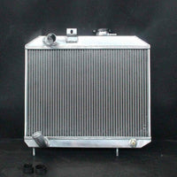 3 Row Aluminum Radiator for JEEP Willys 1941-1952 50 49 48 47 46 45 44 43 Manual