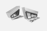 750x440x250mm Pair Aluminium Undertray Bed Truck Underbody Ute Tool Box Trailer