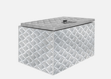 Aluminum Heavy Duty Trailer Rvs Pickup Tongue Tool Box 24" X 18" X 16" Silver