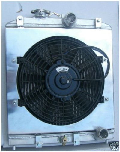 ALUMINUM ALLOY  windshield and  Fan FOR RENAULT 5 SUPER 5/R5 9/11 GT TURBO AT 1985-1991