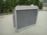 56mm aluminum radiator fit 1988-1992 NISSAN FORKLIFT A10-A25,H20 AT OEM# 2146090H10