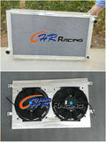 FOR SUBARU Impreza WRX STI GC8 1992-2000 MT Aluminum Radiator + Shroud + Fans