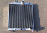 32mm aluminum radiator+fan shroud For 1992-2000 Honda Civic EK EG B16 B18