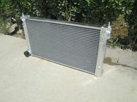 Aluminum radiator for VW GOLF MK1/2 MK1 MK2 1.6 1.8 8V Manual and 2 X FANS