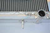 42MM Aluminum Radiator for Nissan Skyline R33 R34 GTR GTST RB25DET Manual + FAN