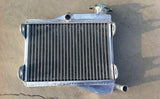 for YAMAHA RD250 RD 250 RD350 LC 4L0 4L1 All Aluminum Radiator+blue hose