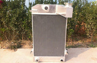 64mm 3 row aluminum alloy radiator TRIUMPH TR2/TR3/TR3A/TR3B MT