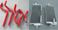 L&R Aluminum radiatorand hose for Honda CR125 CR125R 2 STROKE 00 01 2000 2001