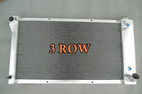 3 CORE FOR 1967-1972 Chevy Pickup Truck All Aluminum Radiator 68 69 70 71 72