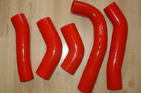 Red silicone intercooler turbo hose pipe for  TOYOTA SUPRA MA70 MK3 7M-GT/7MGTE