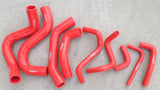silicone coolant hose for Patrol Y60 GQ 2.8L RD28T Turbo Diesel 1994-1997 RED