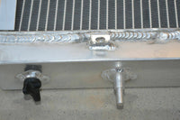 52mm aluminum radiator + 2xfans for NISSAN SKYLINE R33 R34 GTR GTS-T GTST RB25DET