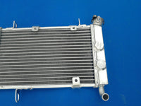 Aluminum Radiator & hose FOR 2003-2008 Suzuki LTZ400 KFX400 DVX400 2003 2004 2005 2006 2007 2008 blue