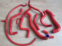 red silicone coolant hose For VW GOLF / JETTA MK3 A3 VR6 2.8/2.9 AAA/ABV engine non-us