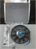 3CORE Aluminum Radiator for 1963-1969 Ford Fairlane 1967-1969 Ford Mustang+A FAN