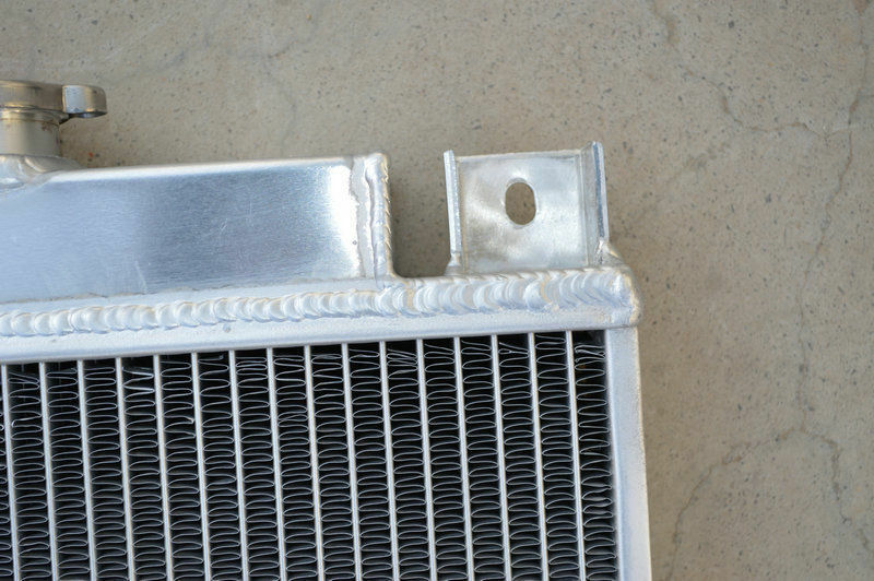 Aluminum Radiator FOR 2 ROW GEO Metro 1989-1994 MANUAL 1990 1991 1992 ...