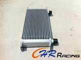 universal 30 row an-10an universal engine transmission oilcooler silver