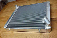 FOR 2 ROW Jaguar 3.8 E-Type aluminum radiator