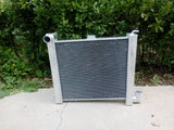 3 core aluminum radiator & fan for 1963-1972 CORVETTE C2 C3 5.3 5.4 5.7 6.5 7.0 7.4 V8  MT 1963 1964 1965 1966 1967 1968 1969 1970 1971 1972