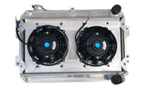 Aluminum radiator + shroud + fans for 1979-1985 Mazda RX7 SA/FB S1 S2 S3 12A/13B 1979 1980 1981 1982 1983 1984 1985