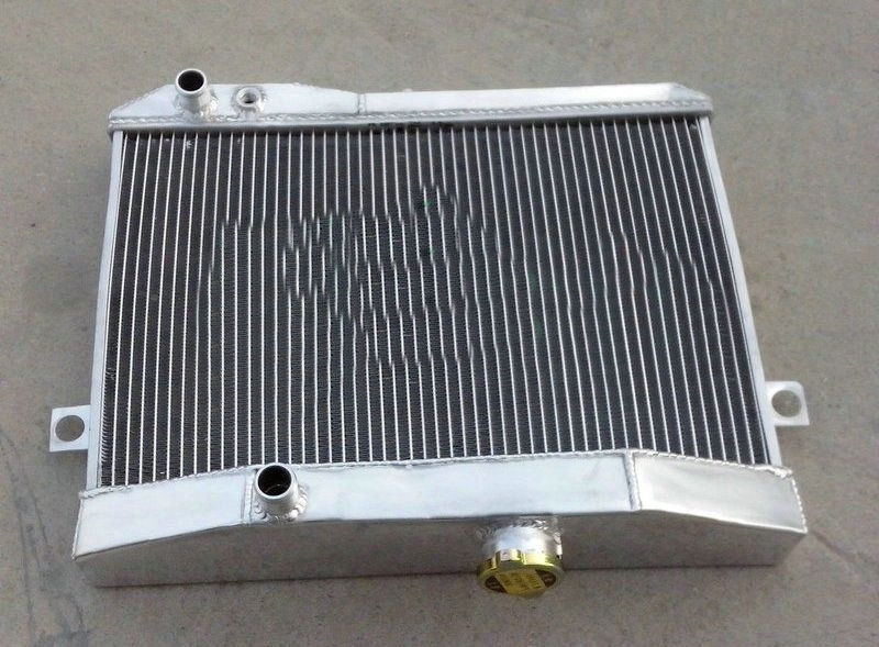Custom B18 Radiator NEW 3ROW aluminum radiator Volvo Amazon P1800 B18 B20 engine GT 1959-1 ...