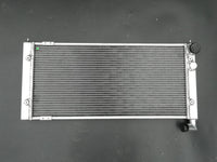 Aluminum radiator + Fan *2 for VW Golf 2 & Corrado VR6 Turbo Manual