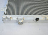 2 rows aluminum radiator for BMW E30 M10 316i 318i 1982-1991 Manual MT + FAN