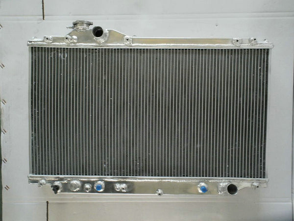 2 rows aluminum radiator for Toyota Supra JZA80 Turbo Manual and auto