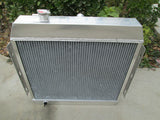 high quality aluminum radiator for 1955-57 CHEVY NOMAD BEL-AIR V8 style engine