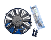 12" 12V Slim Radiator Cooling Thermo Fan & Mount kit MGA/MGB 12 inch universal