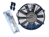 14" 12V Slim Radiator Cooling Thermo Fan with Mounting kit 14 inch universal fan