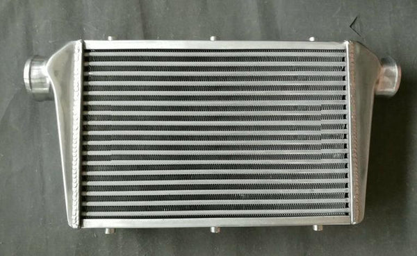 Universal Aluminum turbo Intercooler 430X300X70 Inlet/Outlet 76mm 3" Tube&Fin