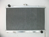 Aluminum Radiator+ Shroud+ Fans for NISSAN 180SX silvia S13 SR20DET 1989-1994 MT