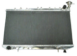 2 Rows Aluminum Radiator for 1990-1996 FOR Nissan Primera P10 1.6 2.0 MT With Cap 1990 1991 1992 1993 1994 1995 1996