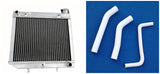 Aluminum radiator + hose FOR 2004-2009 Honda ATV TRX450R TRX 450   2004 2005 2006 2007 2008 2009 TRX 450 R TRX450
