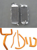 FOR KTM 50 SX/SXS MINI 50cc/49cc 2-STROKE 2012-2017 2015 aluminum radiator +Hose
